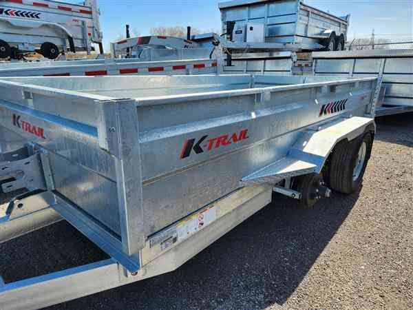 KTRAIL DUMP 6X12 10K TANDEM AXLE