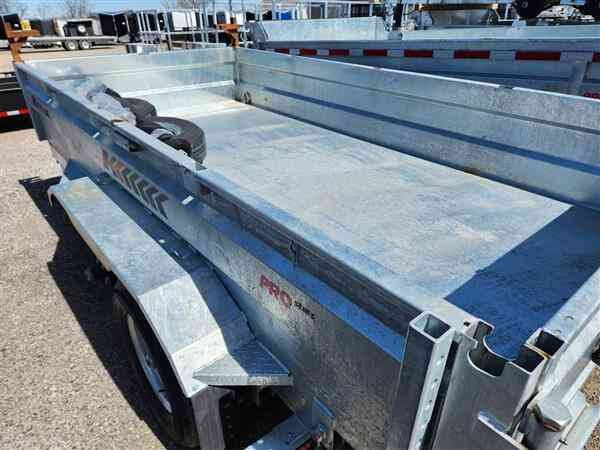 KTRAIL DUMP 6X12 10K TANDEM AXLE