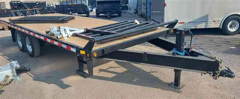 CANADA TRAILERS 8.5X20 STRAIGHT DECK TANDEM AXLE