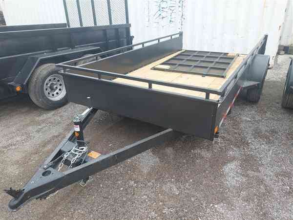 CANADA TRAILERS UTILITY 6X12 3K SINGLE AXLE