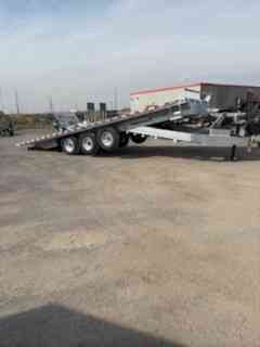 CANADA TRAILERS DECK OVER ELECTRIC TILT 8X24 21K TRI AXLE