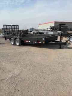 CANADA TRAILERS LANDSCAPE 7X18 10K TANDEM AXLE