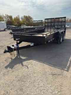 CANADA TRAILERS LANDSCAPE 7X14 7K TANDEM AXLE