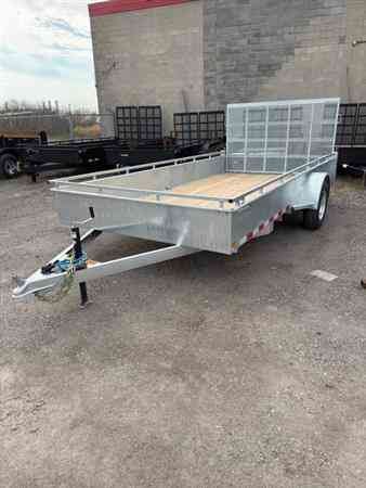 CANADA TRAILERS UTILITY 7X14 3.5K SINGLE AXLE