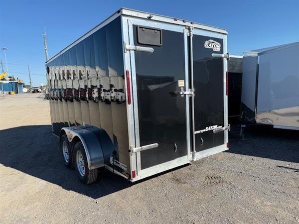 JENSEN GATOR ELITE 6X14 7K TANDEM AXLE BARN DOOR