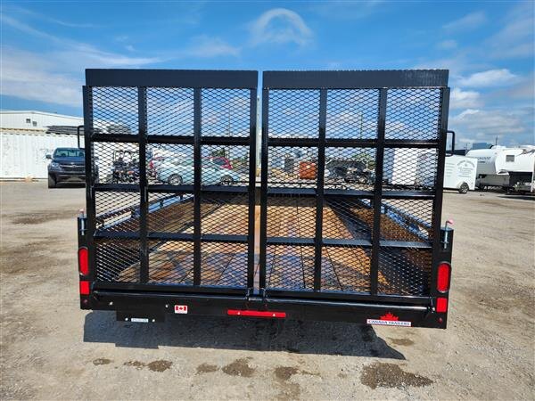 CANADA TRAILERS LANDSCAPE 7X14 7K TANDEM AXLE