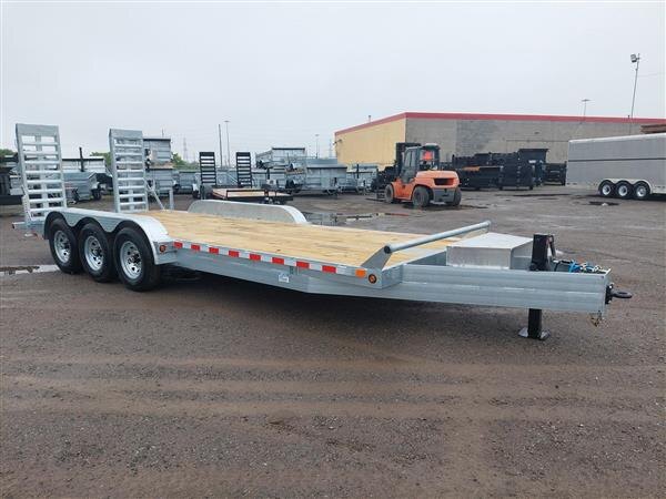 CANADA TRAILERS 7X22 21KTR EQUIPMENT/CAR HAULER TRI AXLE