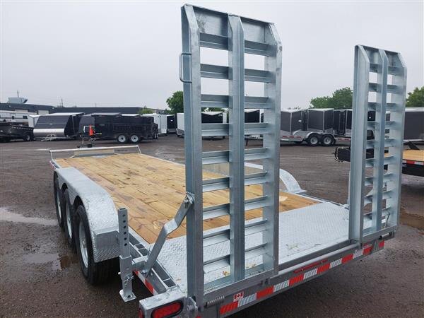 CANADA TRAILERS 7X22 21KTR EQUIPMENT/CAR HAULER TRI AXLE