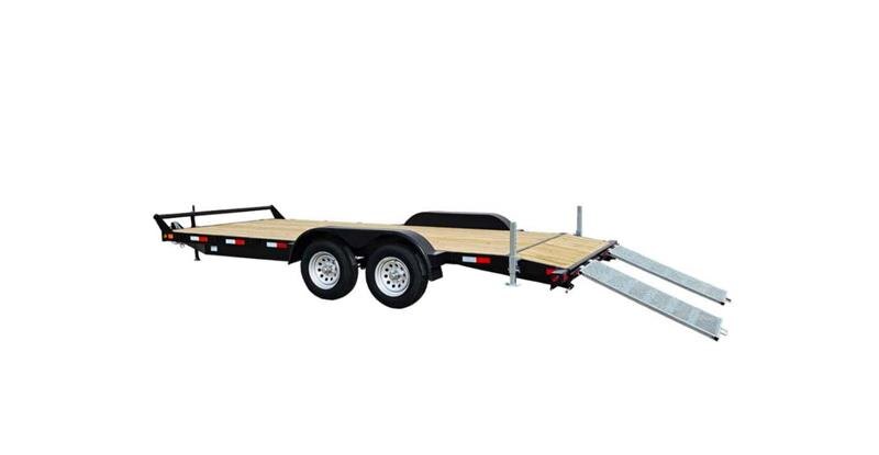 CANADA TRAILERS 7X20 7K EQUIPMENT/CAR HAULER TANDEM AXLE