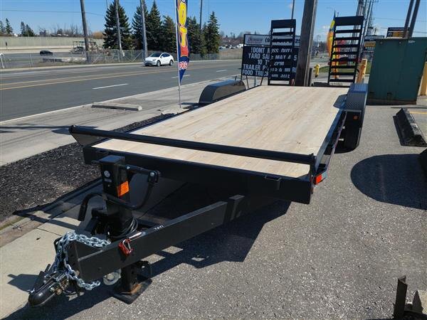 CANADA TRAILERS 7X16 14K EQUIPMENT/CAR HAULER TANDEM AXLE