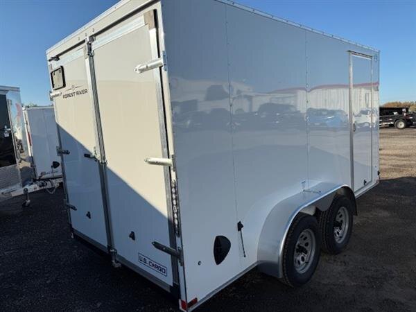 FOREST RIVER USECO 7X14 TANDEM AXLE BARN DOOR