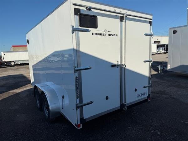 FOREST RIVER USECO 7X14 TANDEM AXLE BARN DOOR