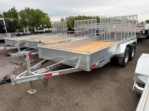 JENSEN 80X16 GALVANIZED LANDSCAPE TANDEM AXLE