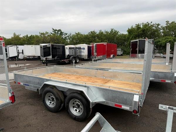 JENSEN 80X16 GALVANIZED LANDSCAPE TANDEM AXLE