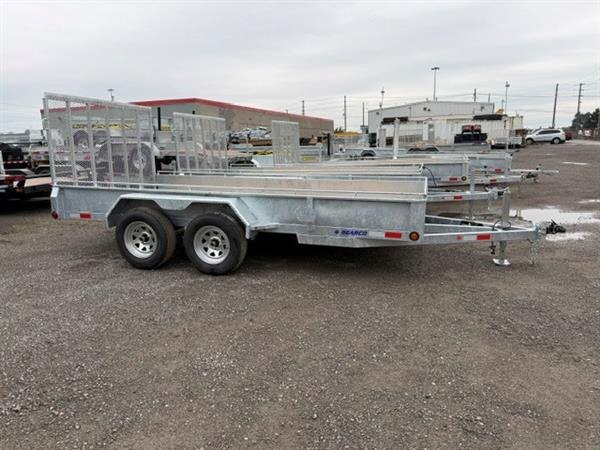 JENSEN 80X16 GALVANIZED LANDSCAPE TANDEM AXLE