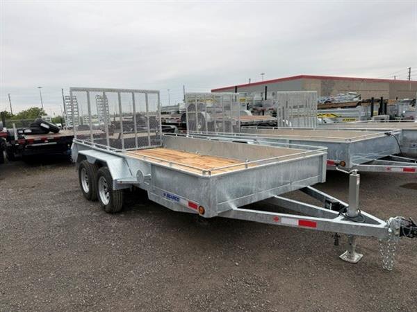 JENSEN 80X16 GALVANIZED LANDSCAPE TANDEM AXLE