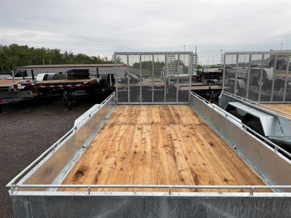 JENSEN 80X16 GALVANIZED LANDSCAPE TANDEM AXLE