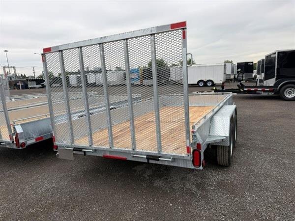 JENSEN 80X16 GALVANIZED LANDSCAPE TANDEM AXLE
