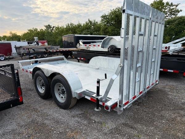 CANADA TRAILERS SCISSOR LIFT 7X14 14K TANDEM AXLE