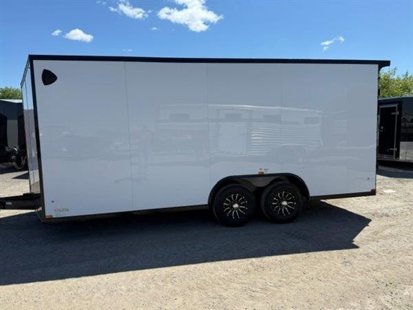 FOREST RIVER ULAFT 85X18 TANDEM AXLE RAMP DOOR