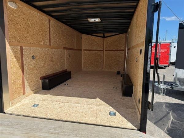 FOREST RIVER ULAFT 85X18 TANDEM AXLE RAMP DOOR