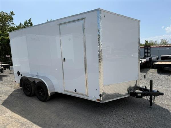 FOREST RIVER USECO 7X14 TANDEM AXLE BARN DOOR