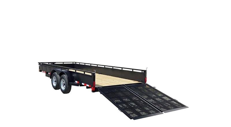 CANADA TRAILERS LANDSCAPE 7X18 10K TANDEM AXLE