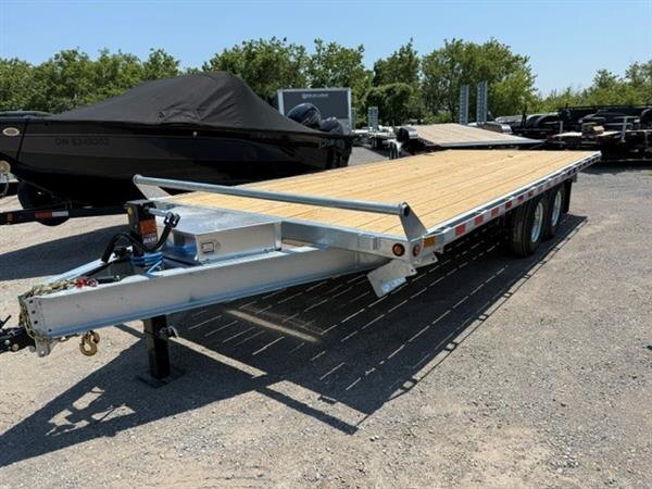 CANADA TRAILERS 102X20 16K STRAIGHT DECK TANDEM AXLE
