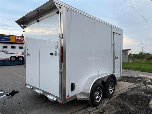 JENSEN 7X12 TANDEM AXLE RAMP DOOR