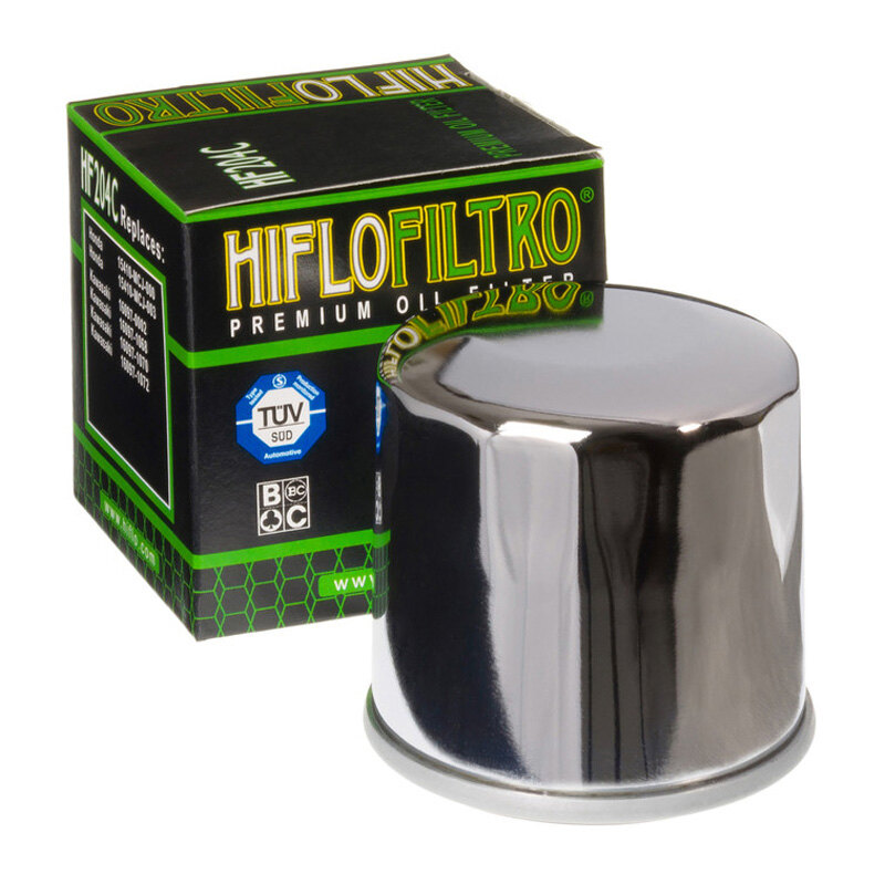 HI FLO O FILT AC/H/K/T/Y 15410 MFJ D01 CHROME GL