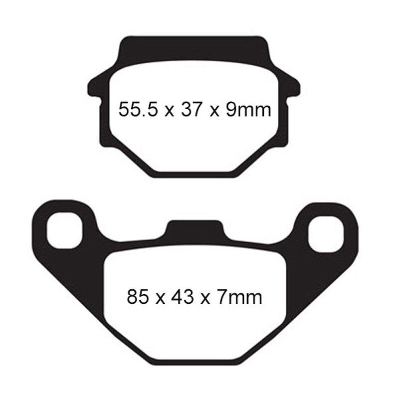 EBC PAD FA67/3.FERODO 310 067X