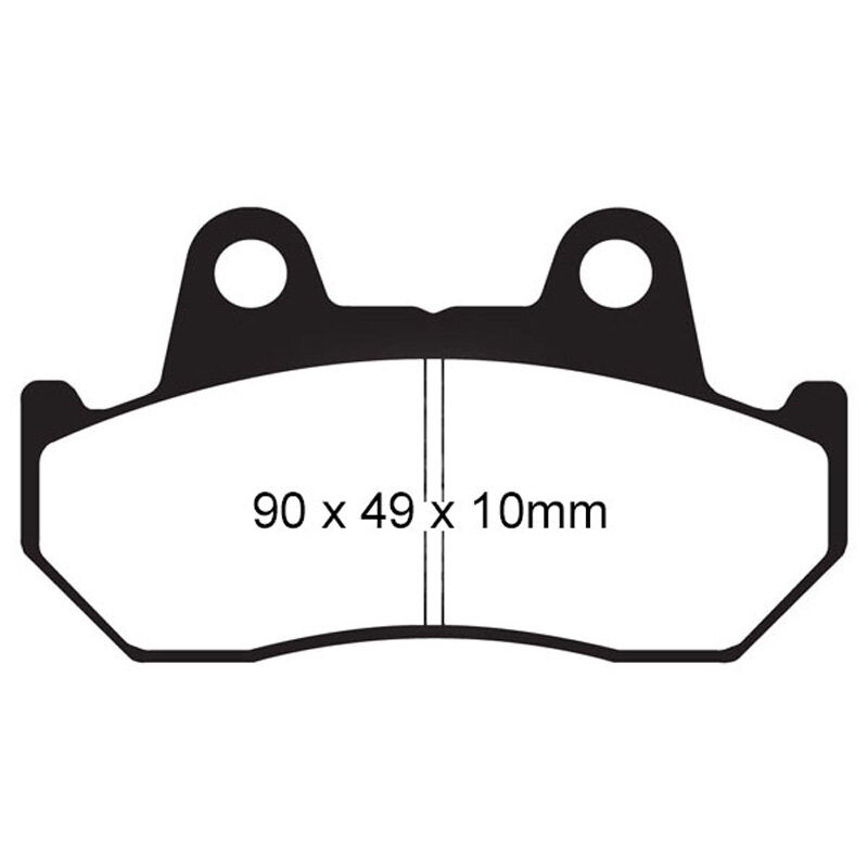 EBC PAD FA69 FERODO 310 069(FDB244P)