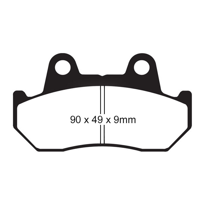 EBC PAD FA692FERODO 310 0692(FDB538P)(VD123/2)