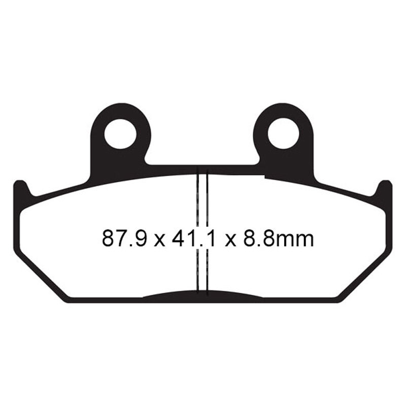 EBC PAD FA124FERODO 310 124(FDB452P)(VD143)