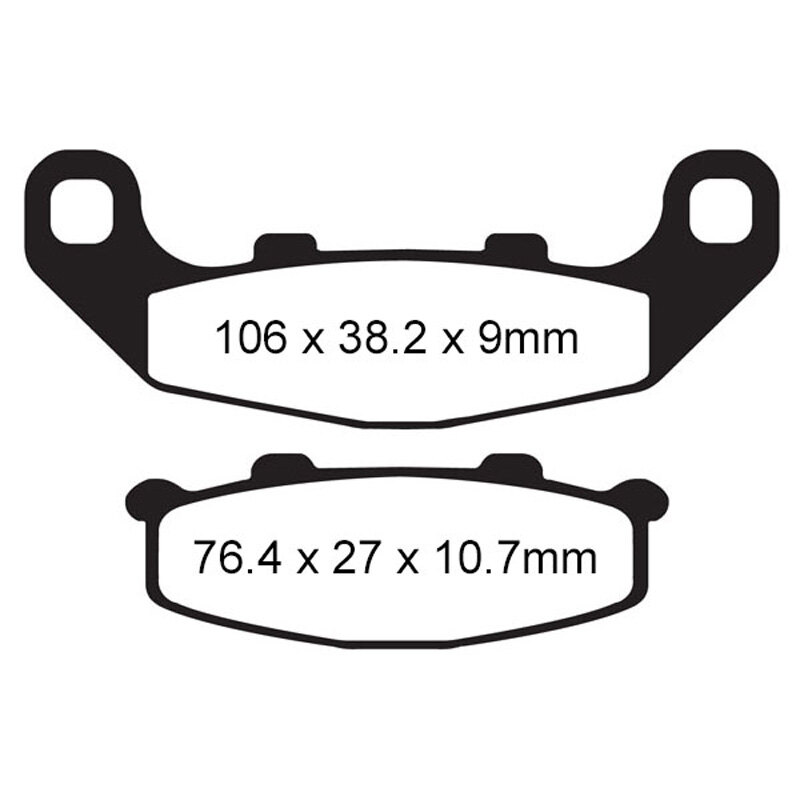 EBC PAD FA141FERODO 310 141(FDB508P)(VD430)