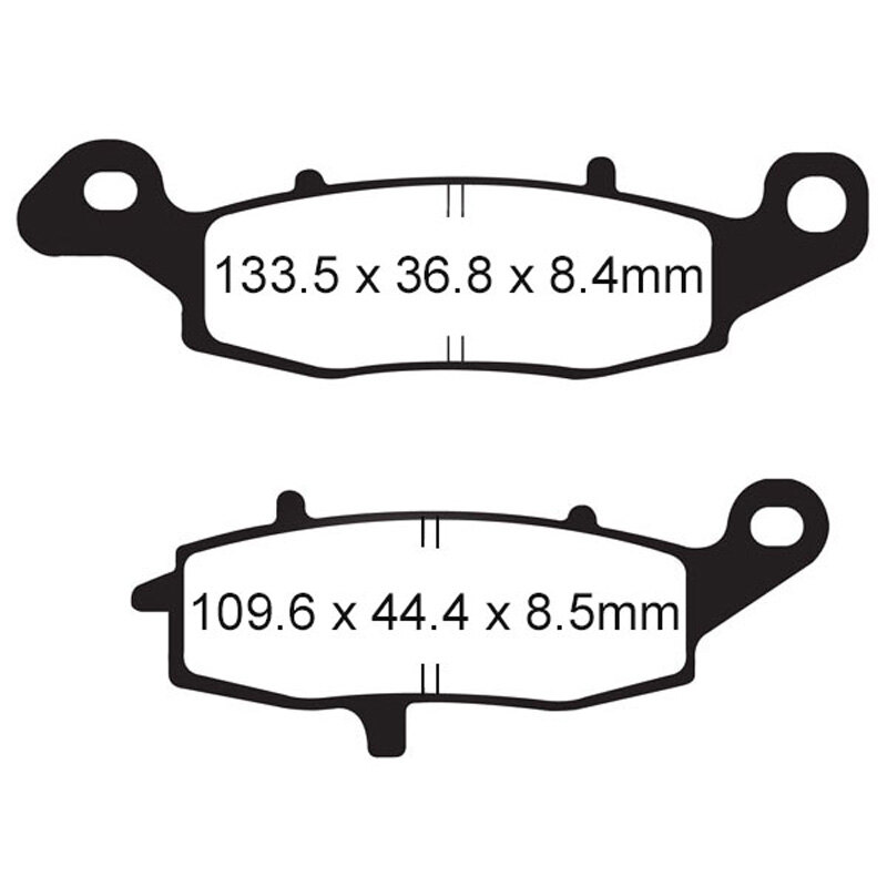 EBC PAD FA231FERODO 310 231 (FDB2049P)