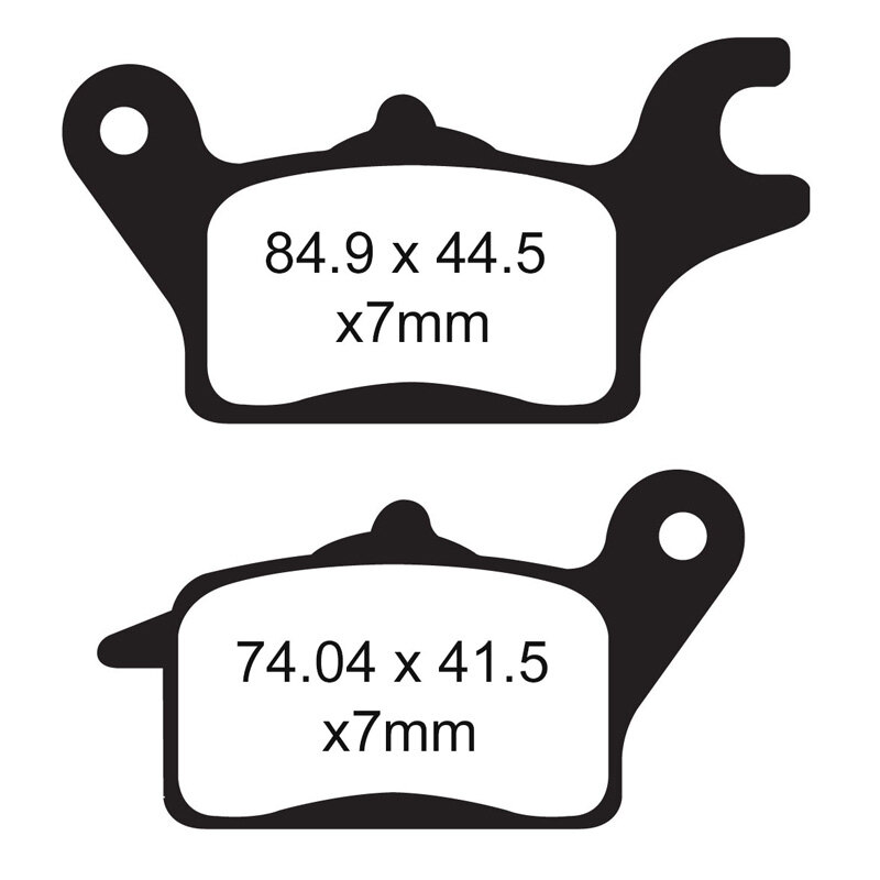 EBC PAD FA691 KAWASAKI Z125 2017