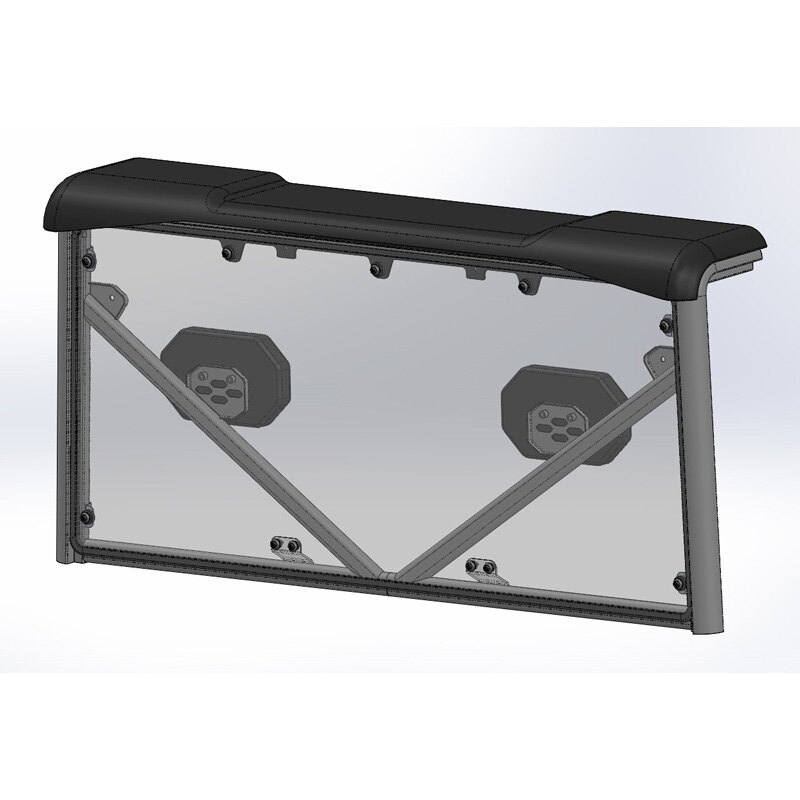 REAR WINDSHIELD CFMOTO UFORCE 600 21 22