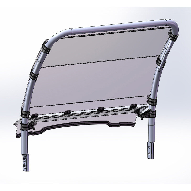 FULL TILT WINDSHIELD HC KAWA MULE 400