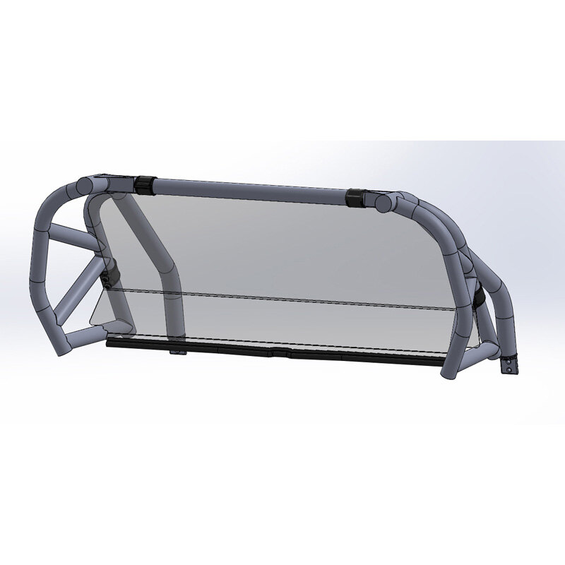 REAR WINDSHIELD POLARIS RZR PRO XP 20 22