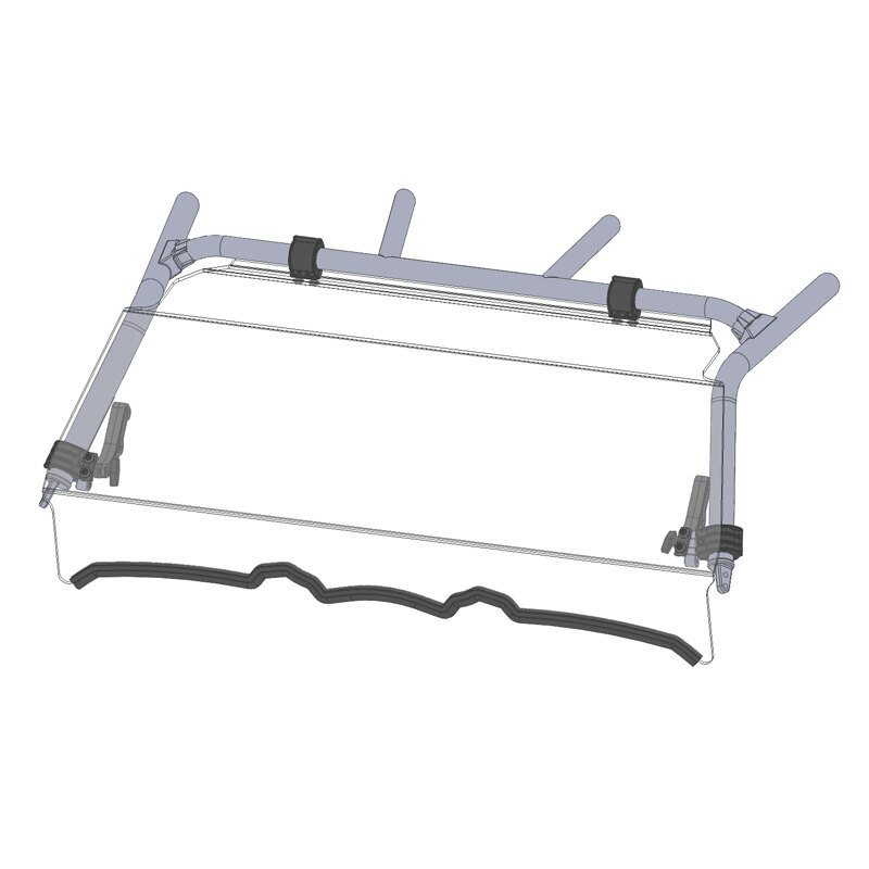 FULL TILT WINDSHIELD HC YAMAHA YXZ1000R 16 18