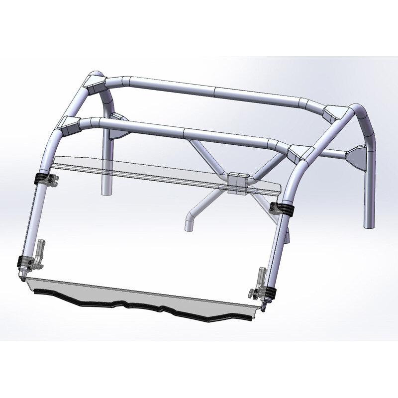 FULL TILT WINDSHIELD HC YAM WOLVERINE 16 18