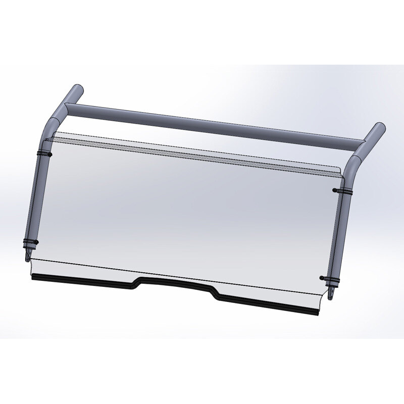 FULL WINDSHIELD YAMAHA WOLVERINE 18 20