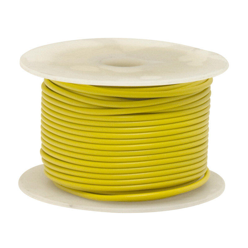 PRIMARY WIRE YELLOW 1.25MM 18 GAUGE
