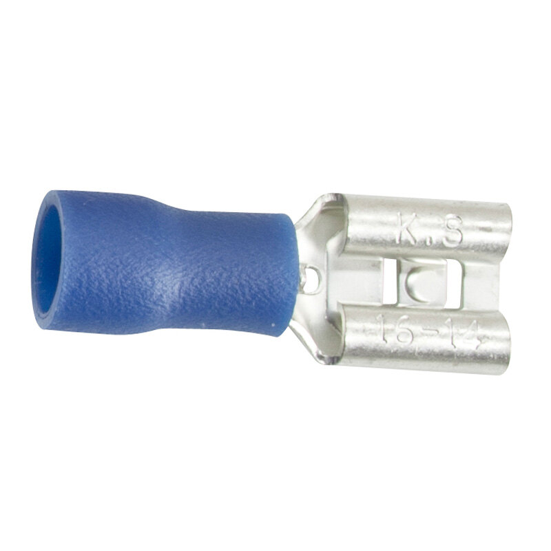 1/4 FEMALE FLAT 10/PCS INSUL.ELEC.CON.50 2004.