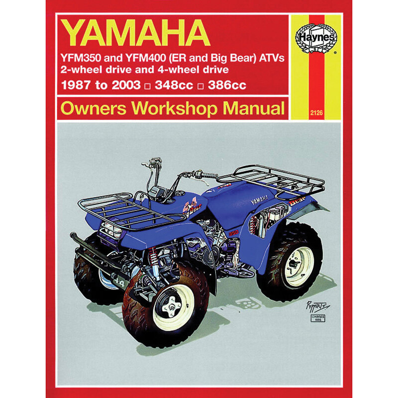 YAM YFM350/YFM400ER BIG BEAR 87 03 HAYNES.