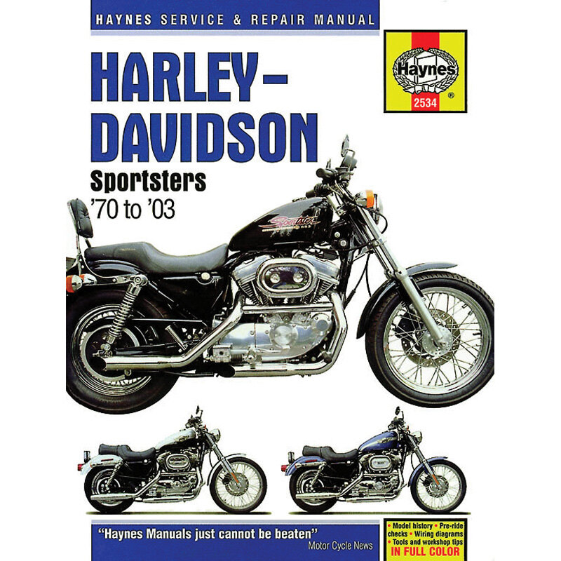 HAYNES MANUAL DELUXE HARLEY SPORTSTERS 70 10
