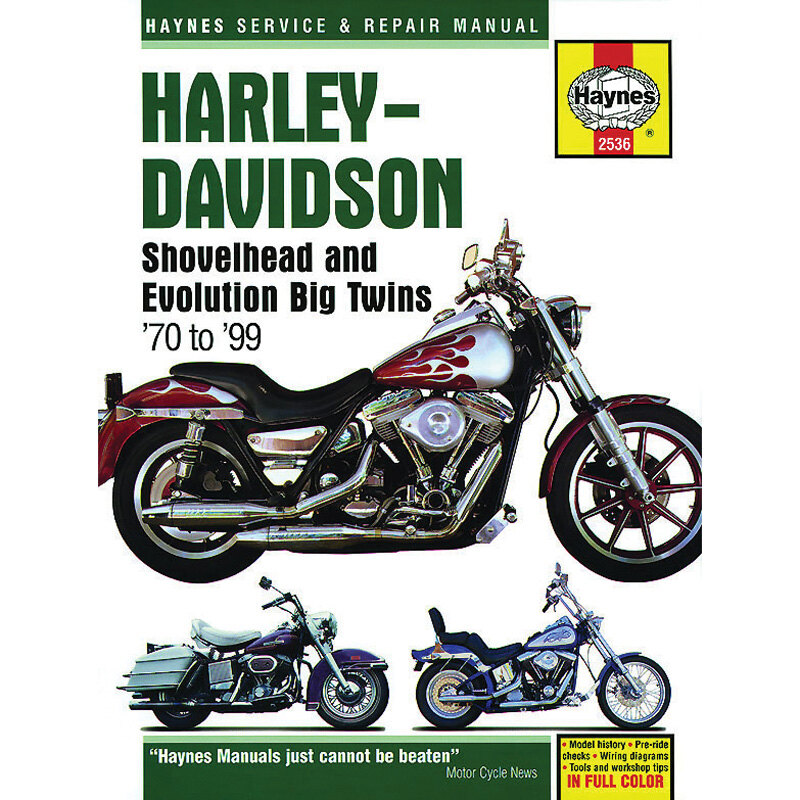 HAYNES MANUAL DELUXE HARLEY BIG TWINS 70 99