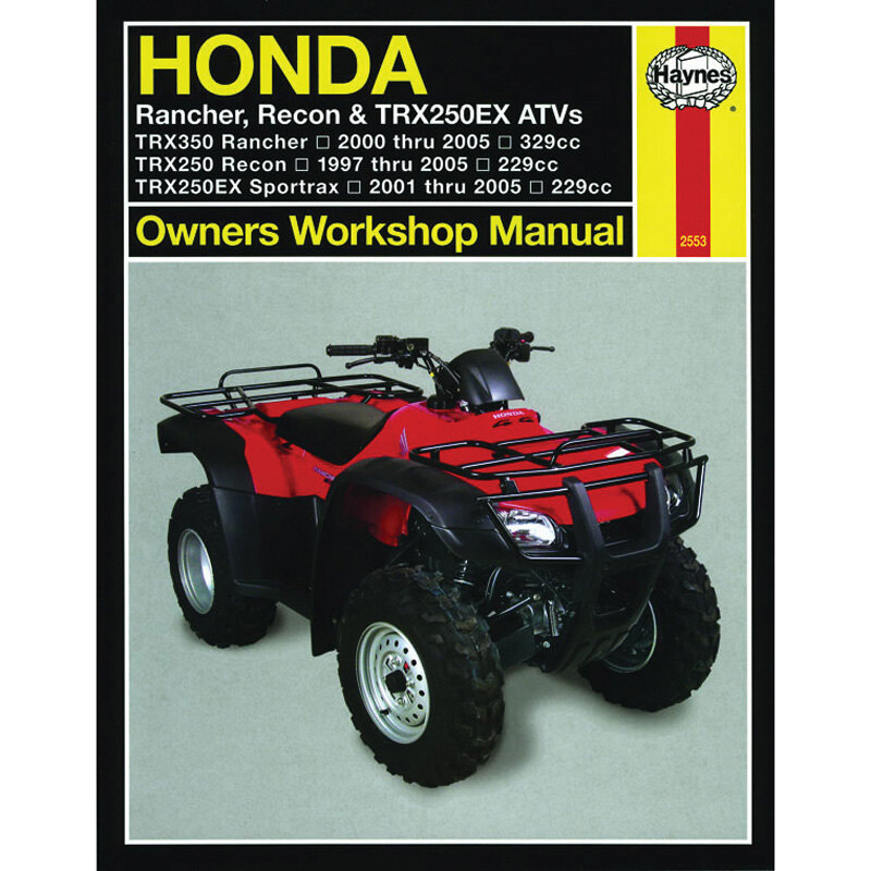 HON TRX250/EX TRX350 97 05 HAYNES.