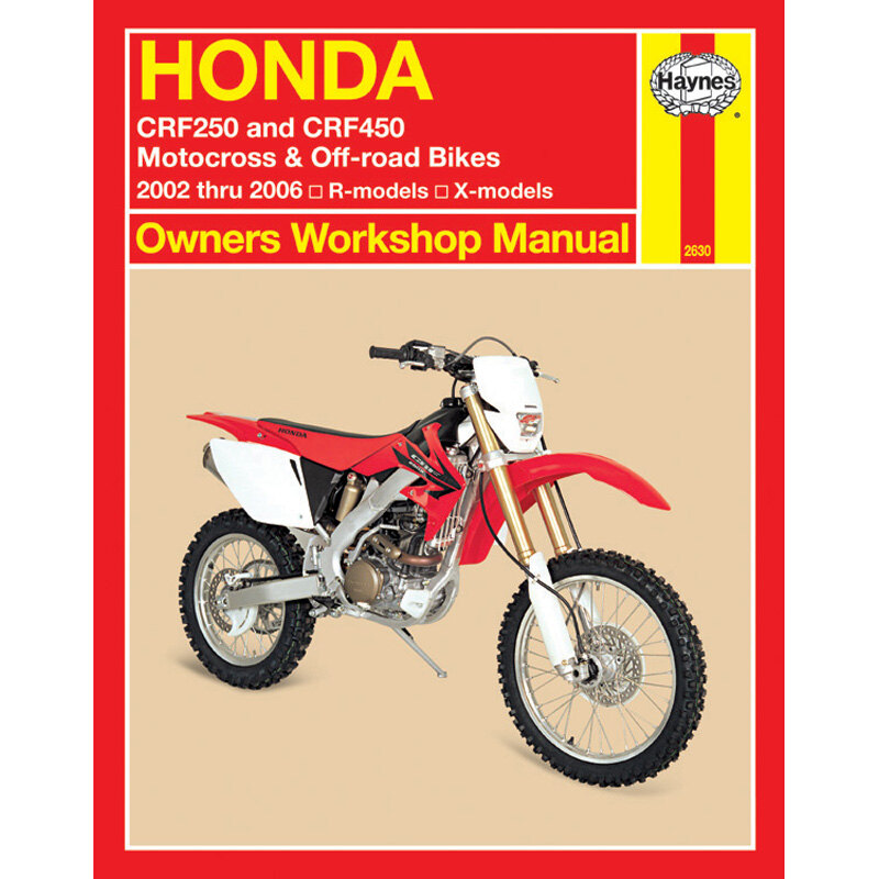 HONDA CRF250 CRF450 02 06 HAYNES.